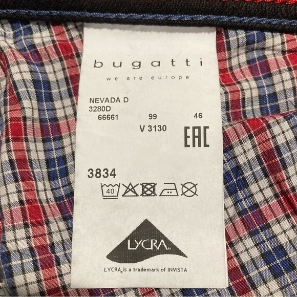 BUGATTI Sz 38  Nevada Style Black Jeans - Picture 10 of 15